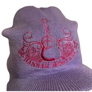 Vintage Hannah Montana Beanie w Visor Miley Cyrus Disney Disneyana Kidcore Y2K